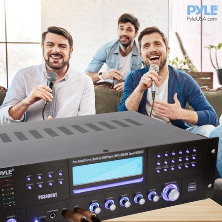 Pyle Bluetooth Home Theater Preamplifier PD3000BT